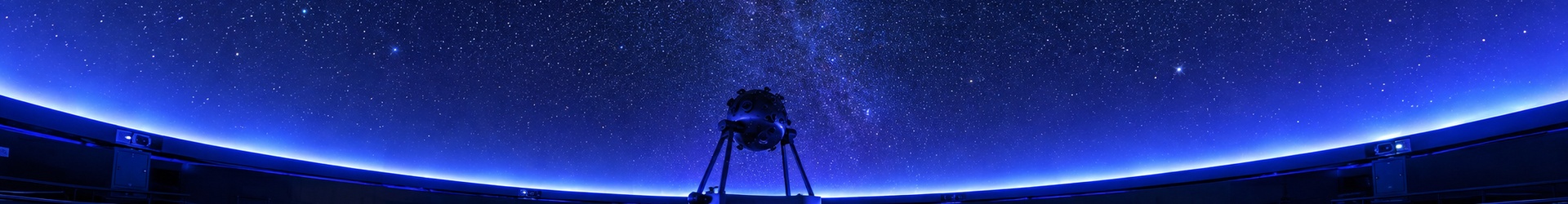 Planetarium – immersive dome projection